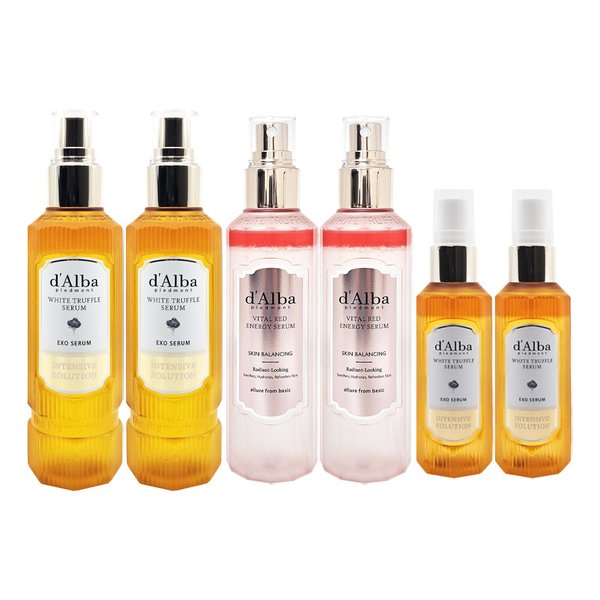 [대용량] 달바 엑소 미스트 세럼 160ml 2개+레드 160ml 2개+60ml 2개