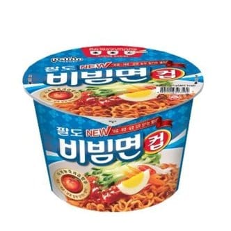  팔도 비빔면컵 용기 115g 16입