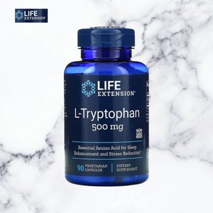 라이프익스텐션 L-Tryptophan 아미노산 500mg 90캡슐