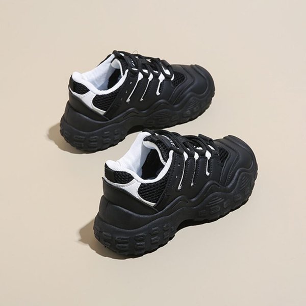 [옷자락] 여자 가을 간절기 메쉬 기본 어글리슈즈 심플 운동화