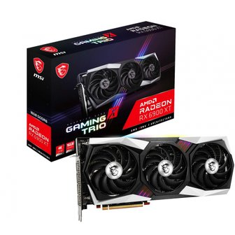  MSI Radeon RX 6900 XT GAMING X TRIO 16G 그래픽 보드 VD7547