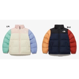 노스페이스키즈 NJ3NP52  키즈 컬러 블락 뉴 퍼피 자켓 KS COLOR BLOCK NEW PUFFY JACKET