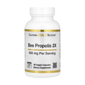 CGN 꿀벌 프로폴리스 추출물 농축액 2X 500mg 90베지캡슐 X 2통