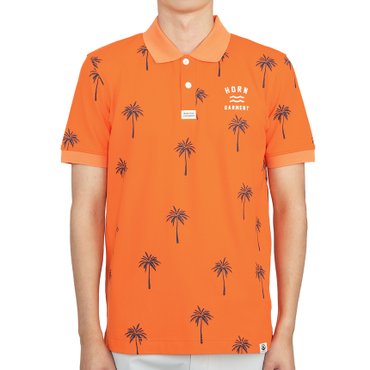 혼가먼트 골프웨어 남성 반팔티셔츠 HCM 2A AP18 ORANGE