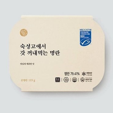  덕화명란 장석준명란 숙성고에서 갓 꺼내먹는 명란젓 115g 2팩