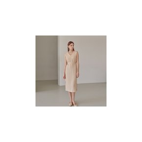 PLASH ROBE SLV LONG OPS_BEIGE