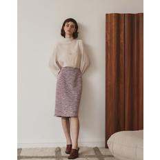 ROMANTIC HLINE SKIRT PINK