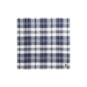 폴로 랄프 로렌 남성 플래드 리넨 코튼 행커치프(MAPOPTW09120225410)