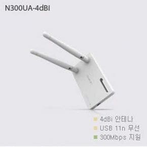 PC용품 아이피타임 무선랜카드 PC기기 N300UA-4dBi