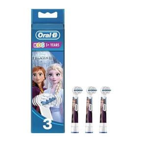 독일 오랄비 전동칫솔모 OralB Disney Frozen Electric Toothbrush Heads 3 Pack Ideal for Sens