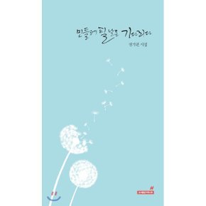 민들레 필 날을 기다리다