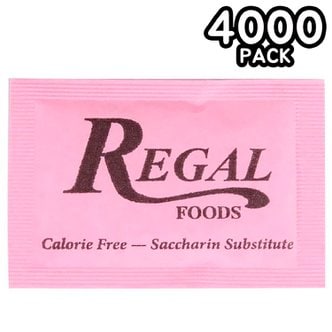  Regal 사카린 1g 1회용 4000개입