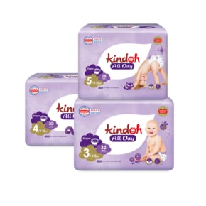프리미엄 뉴올데이 밴드형 기저귀 3단계 ~ 5단계 1BOX(4팩)
