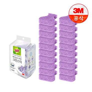 3M 크린스틱 베이킹소다 변기청소용 리필20입