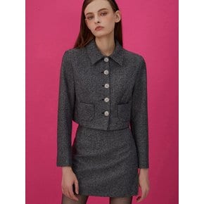 Vesi tweed jacket (2colors)