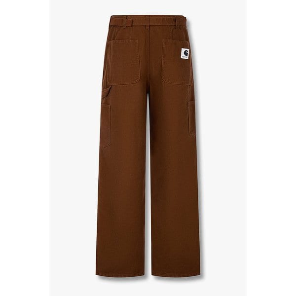 [CARHARTT WIP] 남성 스터드 벨트 팬츠 (브라운) 6425311702000