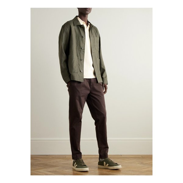 NN.07 폴 3525 오가닉 코튼 폴로 셔츠 뉴트럴 46376663162842930