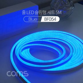 5M Blue Coms LED 세트 슬림형 인테리어조명 줄띠형