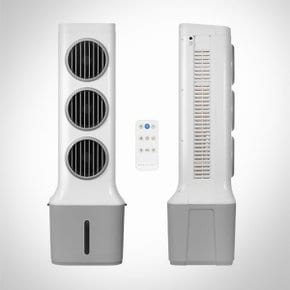 이동식 리모컨 BLDC 에어쿨러 냉풍기 30리터 60W_냉방기 사무실 업소용 얼음 에어컨 냉 선풍기