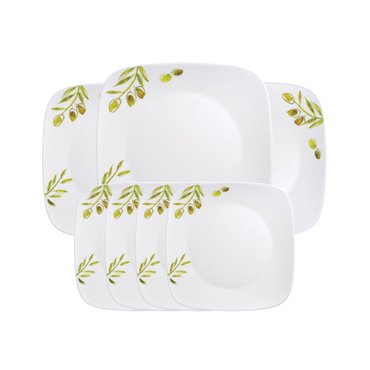  [Corelle] 코렐 올리브가든 사각 접시세트 7p