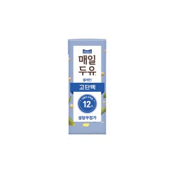 매일두유 고단백 플레인 190ml x 10개