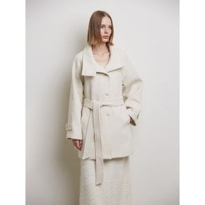 RAGLAN HALF COAT [IVORY]