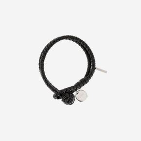 보테가 베네타 나파 브레이슬릿 블랙 Bottega Veneta Nappa Bracelet Black