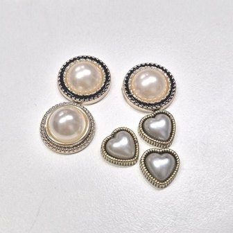  진주 기본 하트 비즈 큐빅 모던 diy 재료 악세서리 (WFJD5IX)