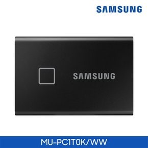 공식인증 포터블 외장SSD T7 Touch 2TB 블랙/실버1