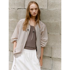 SHEER WINDBREAKER [BEIGE]
