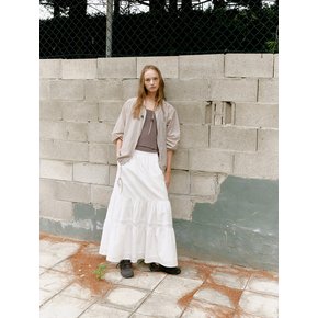 SHEER WINDBREAKER [BEIGE]