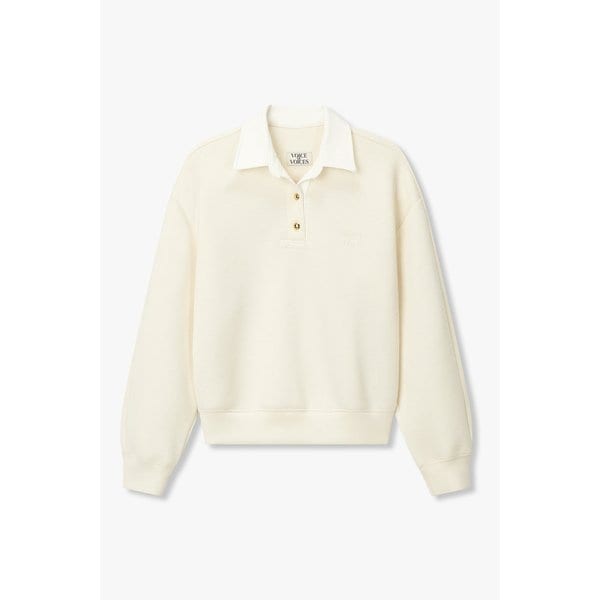 배색 카라 피케 티셔츠 7116140101105