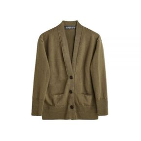 COMPRESSED CARDIGAN Peafowl Rustic Merino (W4233CP) (컴프레스드 가디건) 945913