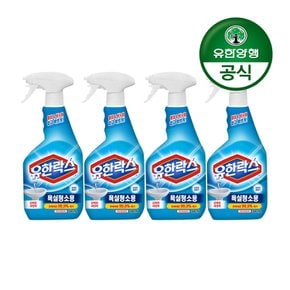 유한락스 욕실청소용 세정제(본품 500ml+리필 500ml) 2개