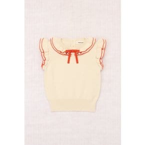 MISHA&PUFF 미샤앤퍼프 25SS 리본 키즈티셔츠 Cotswolds Ondine Top K2009S25-298