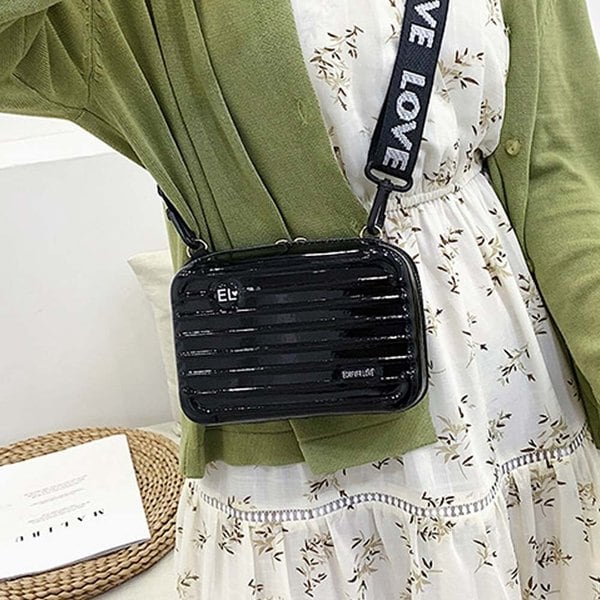 [아일렌]캐리어 스타일 미니 크로스백 데일리 스마트폰가방