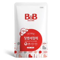 비앤비 젖병세정제 거품형 리필 400ml x1팩 아기 유아 1개