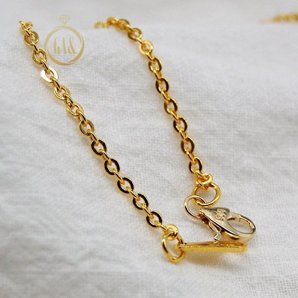 [가앤] 24k순금 심플 체인목걸이 3.75g