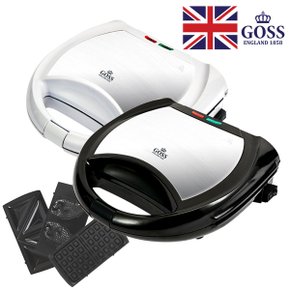 고스 3in1 와플메이커 GS-WM550W 화이트 홈베이킹