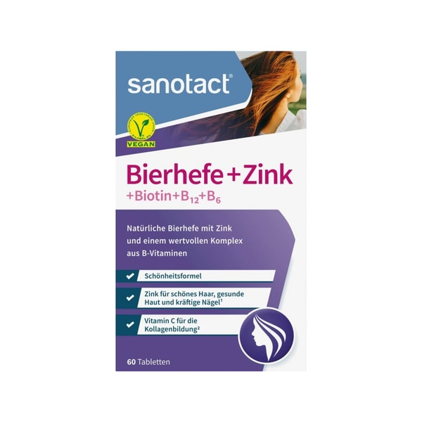 독일 맥주효모 자노탁트(비오라보) 비어헤페+아연 60정