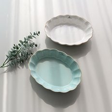 올리바 타원오븐접시 25cm
