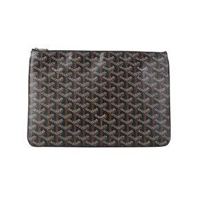 [중고명품] 고야드 세나 MM 클러치백 블랙 백화점영수증 35763 1