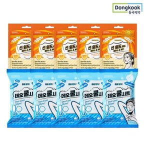 [S][동국제약] 여름철 야외활동 필수템 세트 (선쉴드패드 4매*5개 + ...