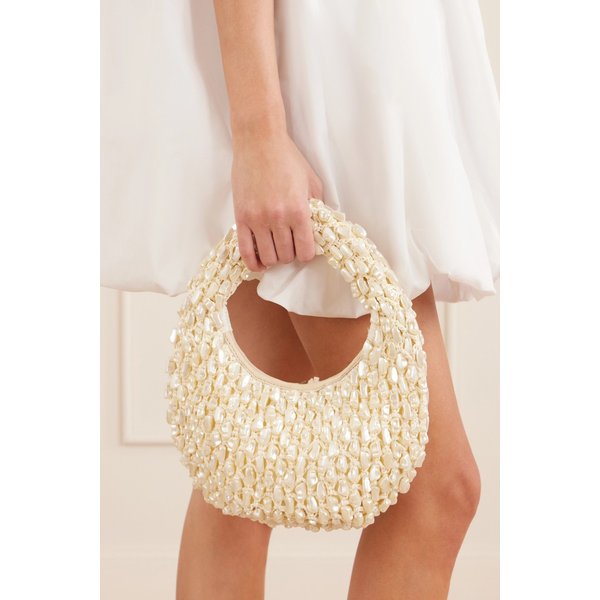 스타우드 리프 비즈 백 크림 46376663163027482