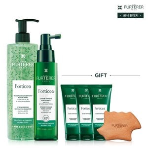 르네휘테르 [스텝케어] 두피&모발강화 포티샤 샴푸 600ml+포티샤 세럼 100ml(+140ml 증정)