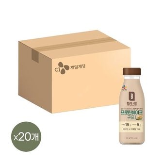 CJ제일제당 밸런스밀 프로틴쉐이크 귀리 50g x20개