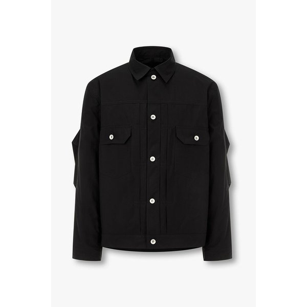 남성 코튼 타이프라이터 자켓(블랙) 6426101121000