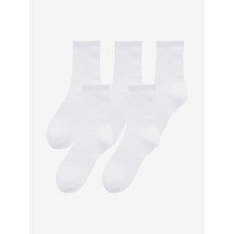 베이직하우스 여성 미들삭스 5족 패키지 (3color) LASC0006