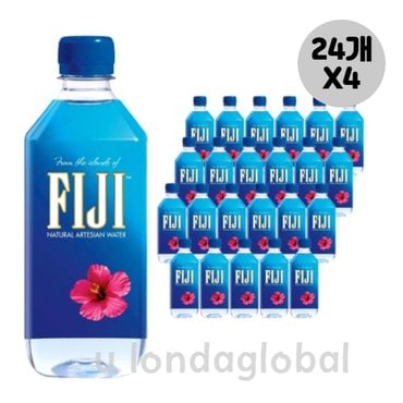  피지워터 프리미엄 미네랄 수입 물 생수 500ml 24개X4