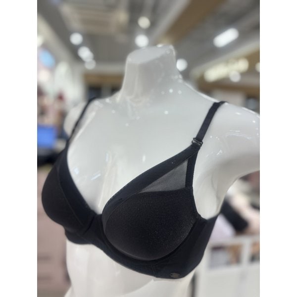 [여주점] 와코루 컵상변이뜨지않는 심플 몰드 브라[WBR1929A_D]BK